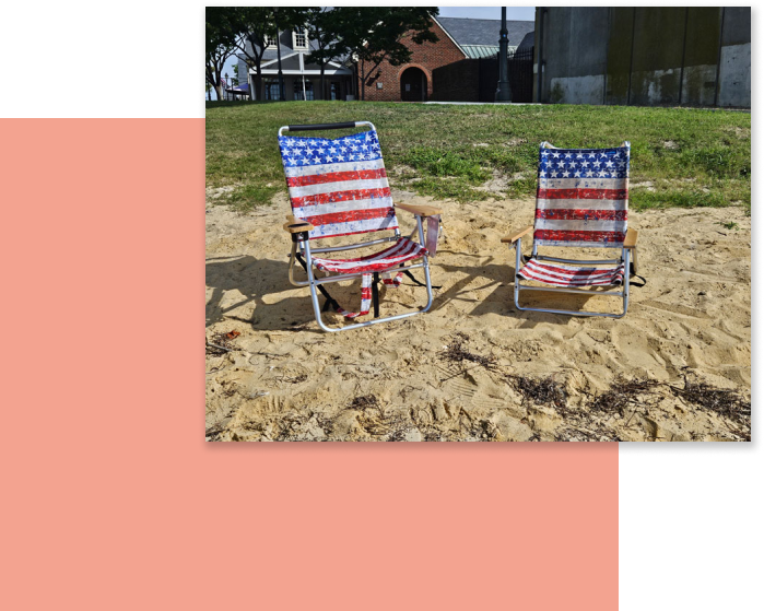 Patriot Provisions Beach chair rentals yorktown va